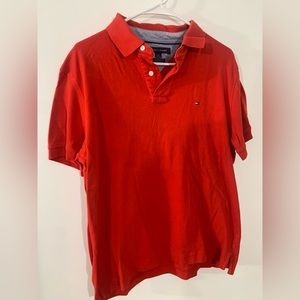 Tommy Hilfiger Red Polo